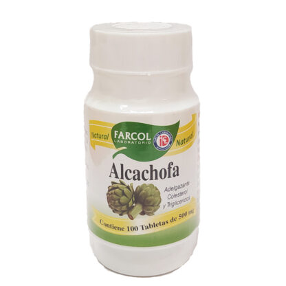 ALCACHOFA FARCOL X 100 TAB 500MG