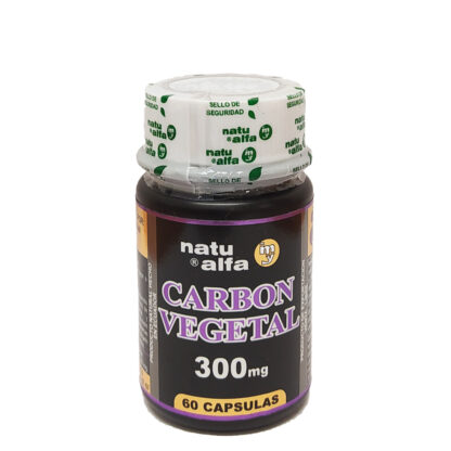 CARBON VEGETAL NATU ALFA X 60 CAP 300MG