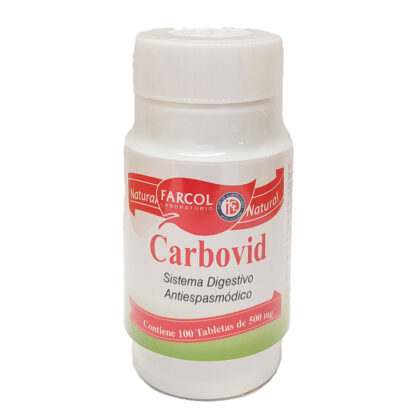 CARBOVID FARCOL X 100 TAB 500MG